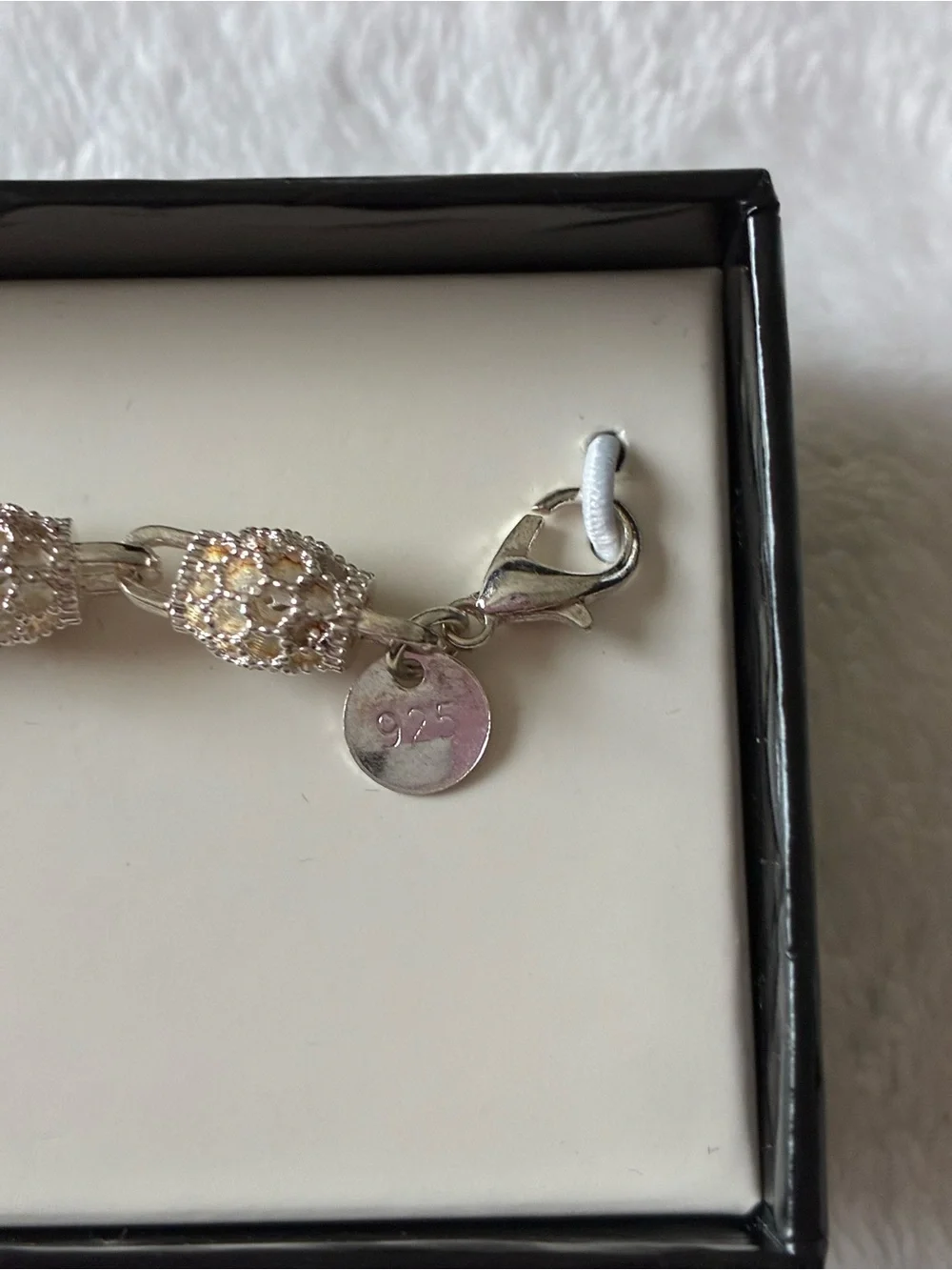 Napier Silver Link Bracelet